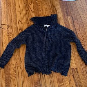 Zip up sweater